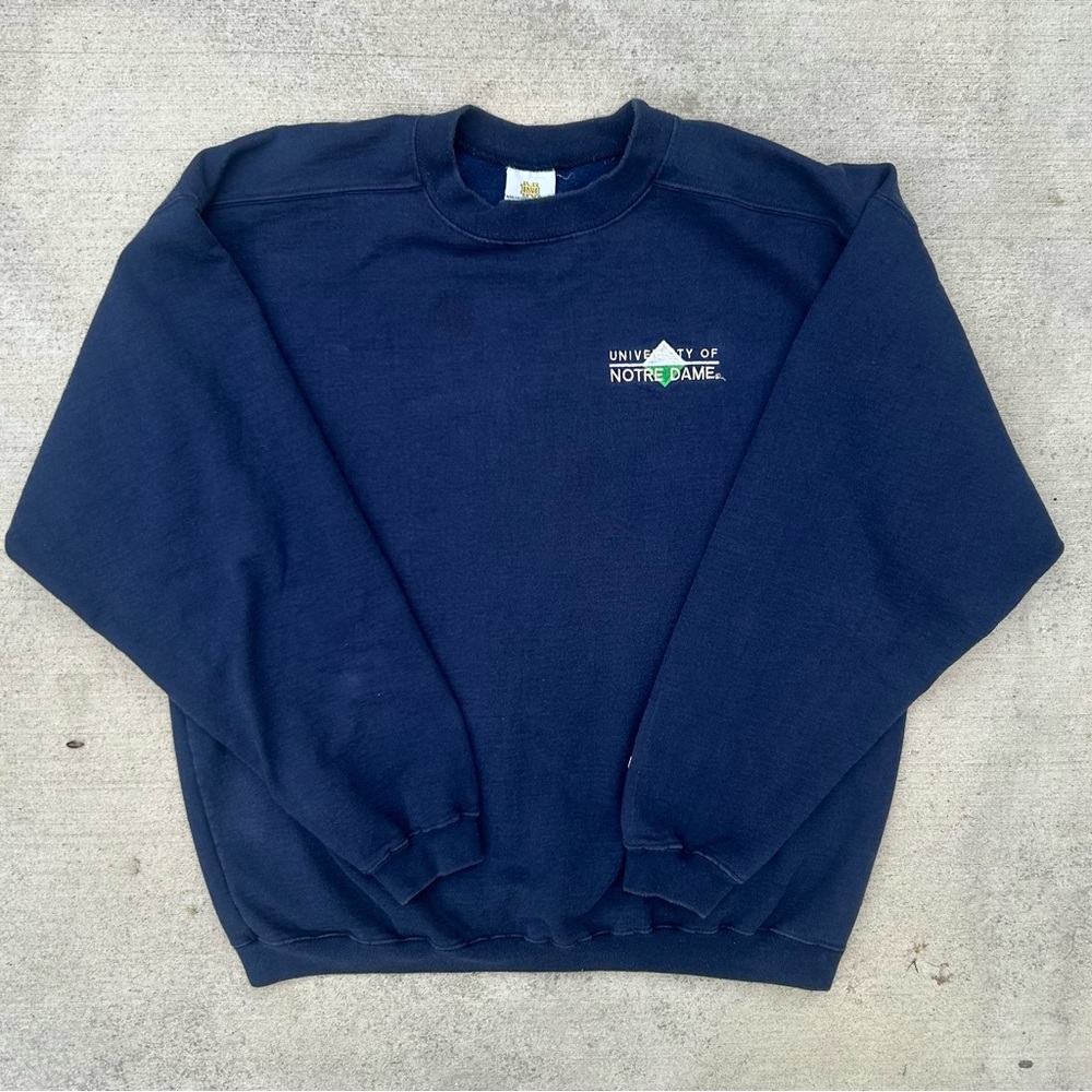 VINTAGE NOTRE DAME CREWNECK